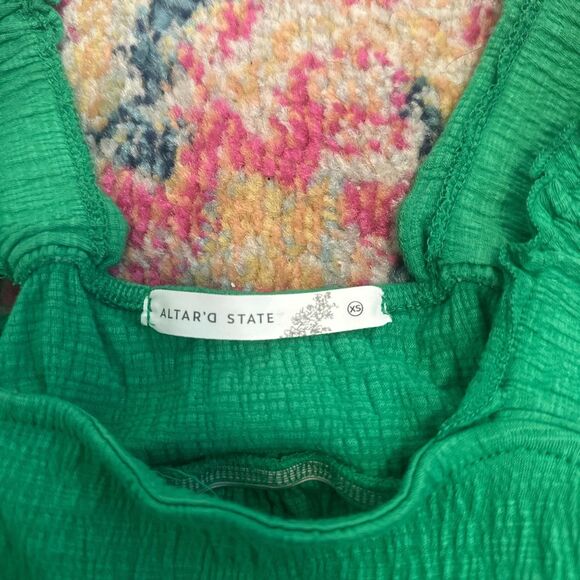 Altar-d-state Women's Green Shirt - Picture 2 of 2